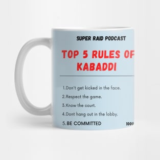 5 Rules Mug